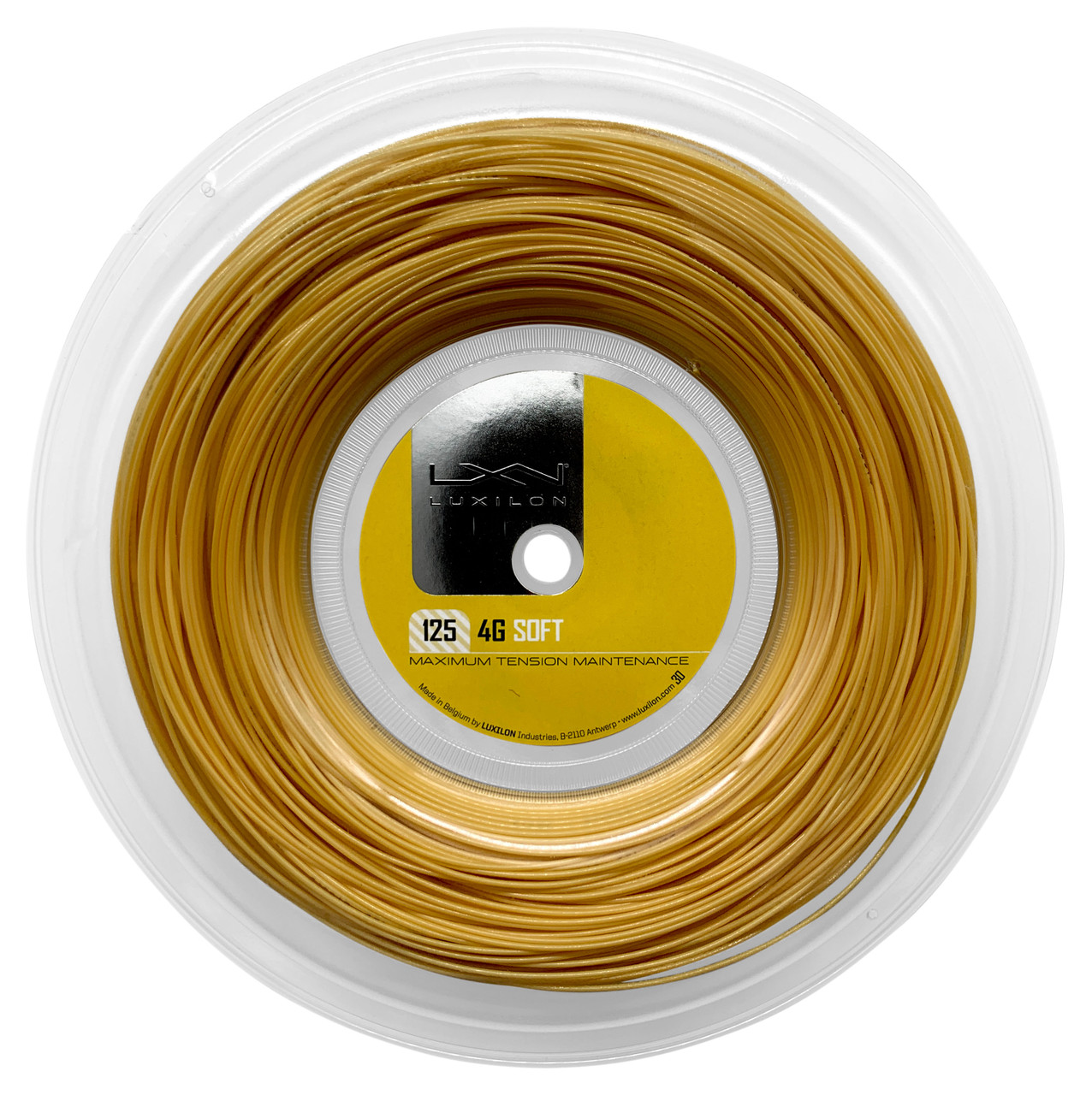 Luxilon 4G Soft 16L 1.25mm 200M Reel - W & D Strings