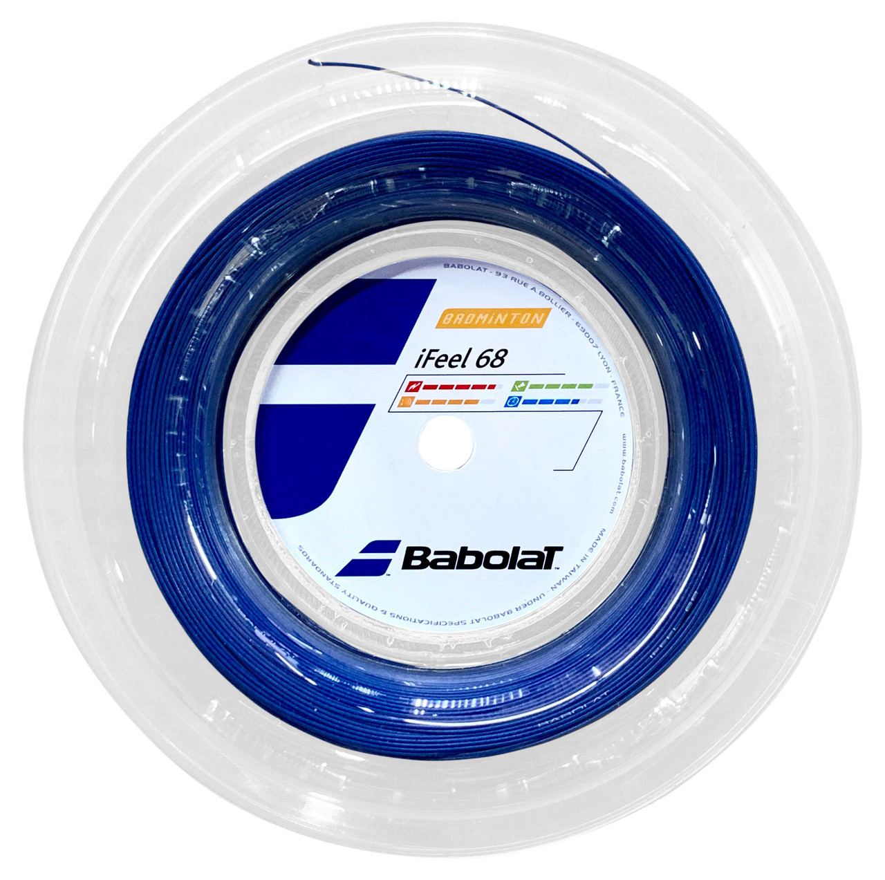 Babolat iFeel 68 0.68mm Badminton 200M Reel Racquet Depot UK