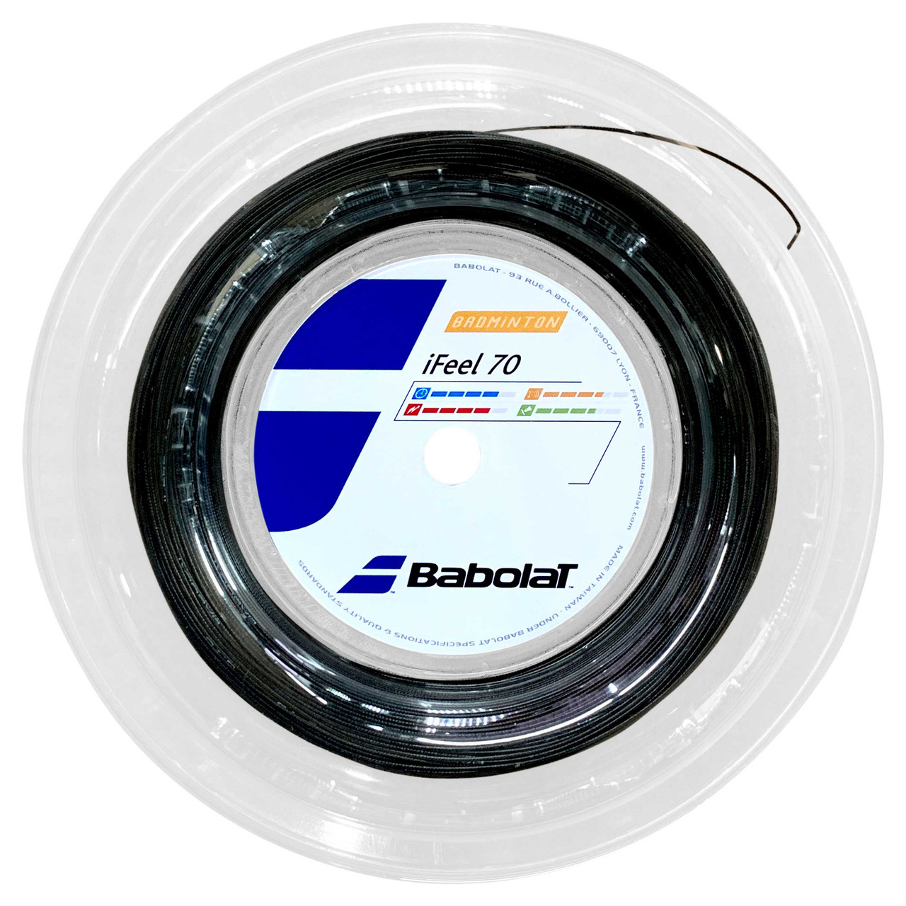 Babolat iFeel 70 0.70mm Badminton 200M Reel Racquet Depot UK