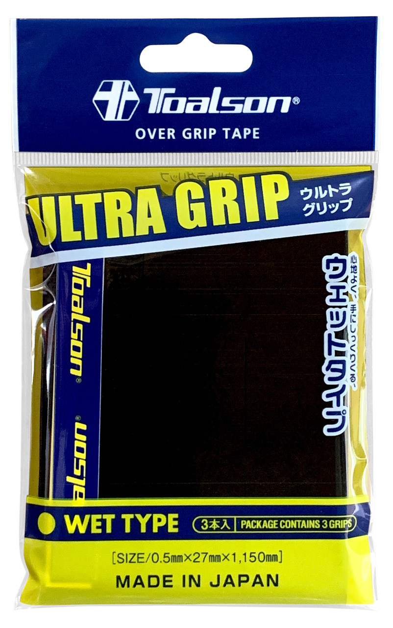 Toalson Ultra Overgrip 3 Pack - W & D Strings