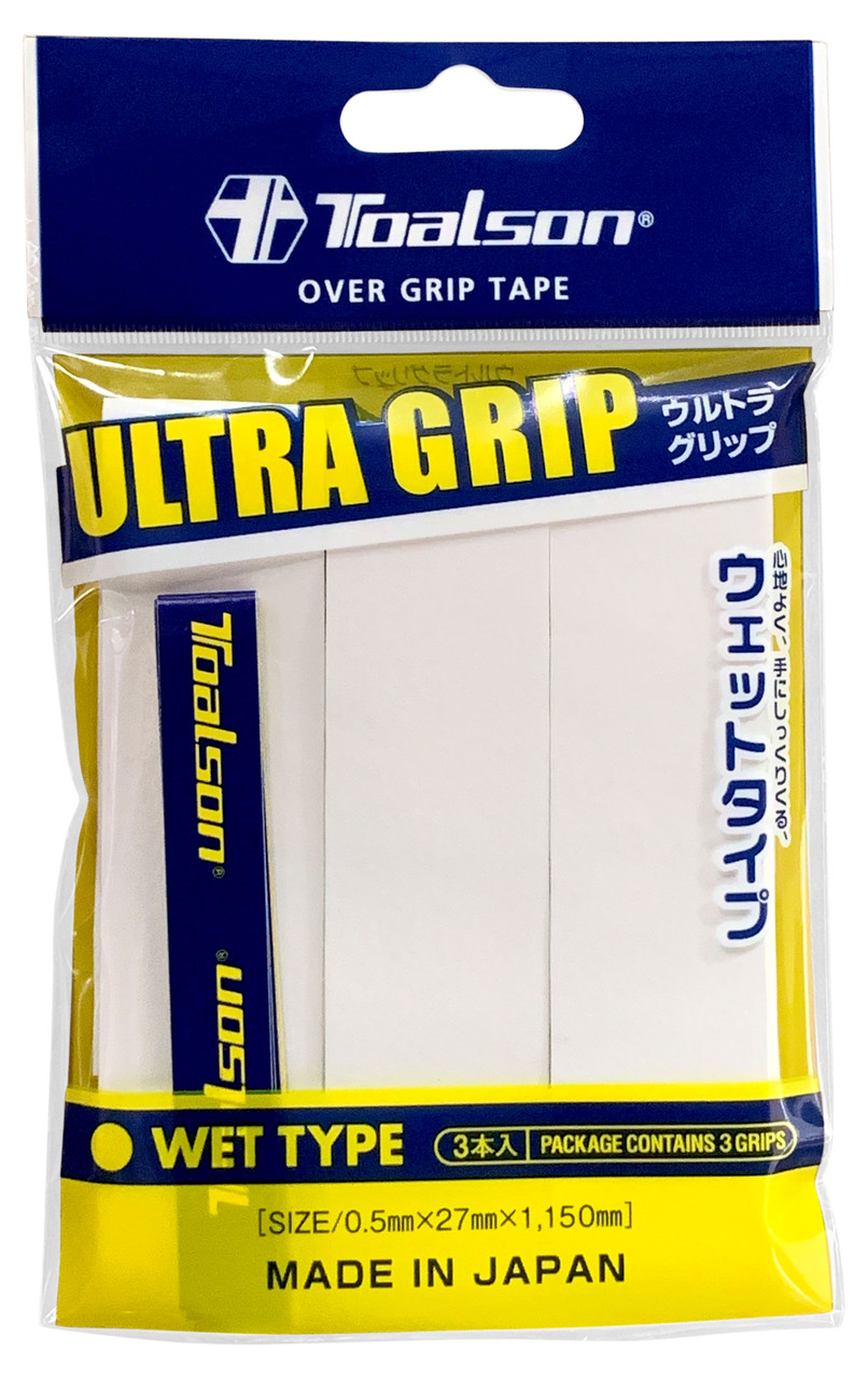 Toalson Ultra Overgrip 3 Pack - W u0026 D Strings