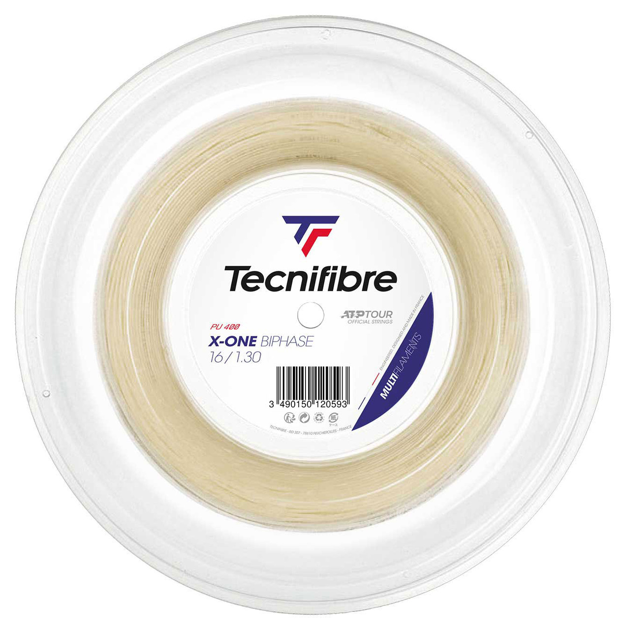 Tecnifibre X-One Biphase 16 1.30mm 200M Reel - W & D Strings