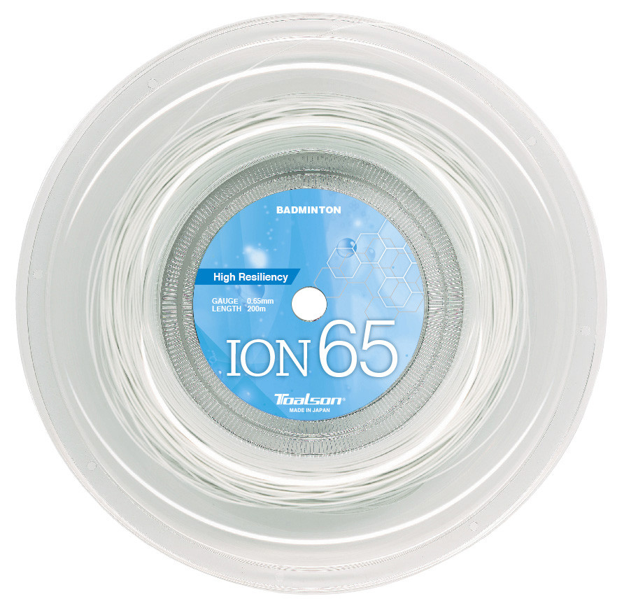 Toalson Ion 65 0.65mm Badminton 200M Reel - W & D Strings