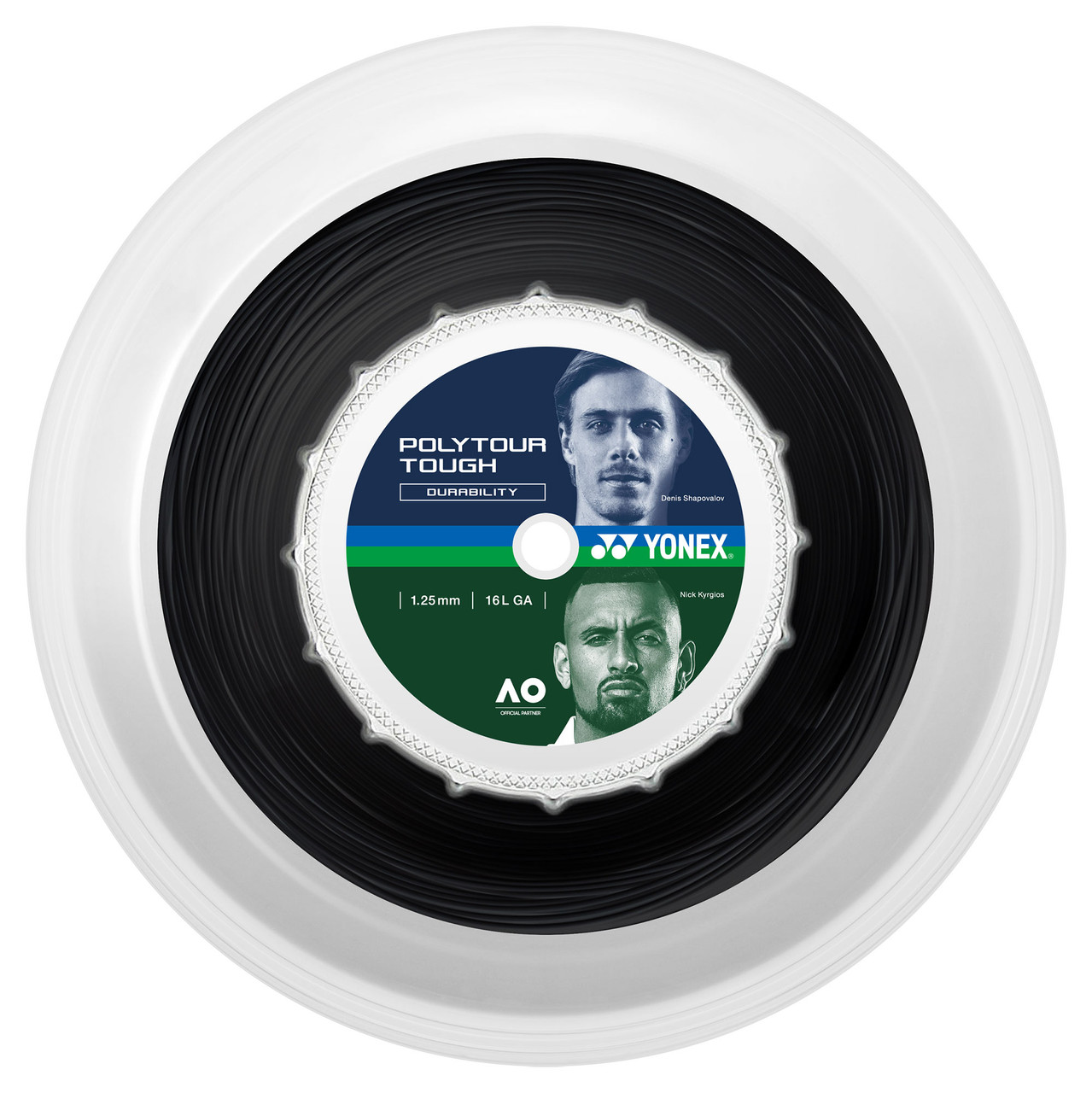 Yonex Poly Tour Tough 16L 1.25mm 200M Reel - W & D Strings Yonex Poly Tour Tough 16L 1.25mm 200M Reel - W & D Strings