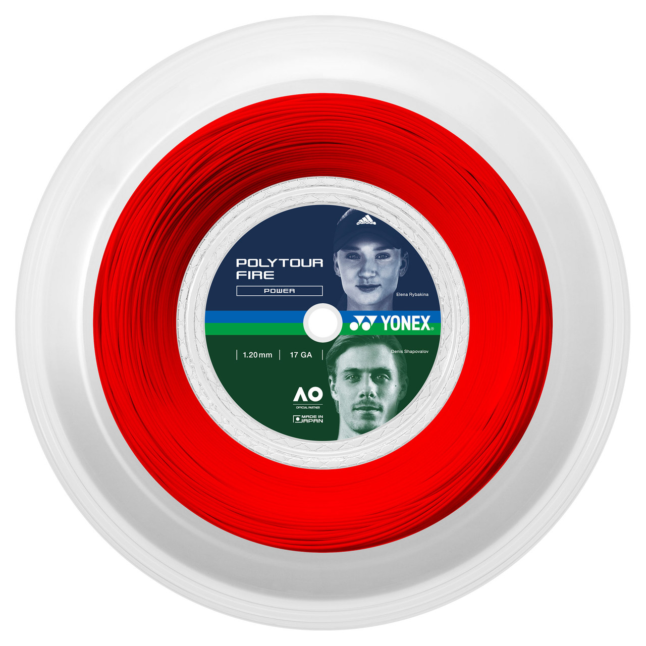 Yonex Poly Tour Fire 17 1.20mm 200M Reel - W & D Strings