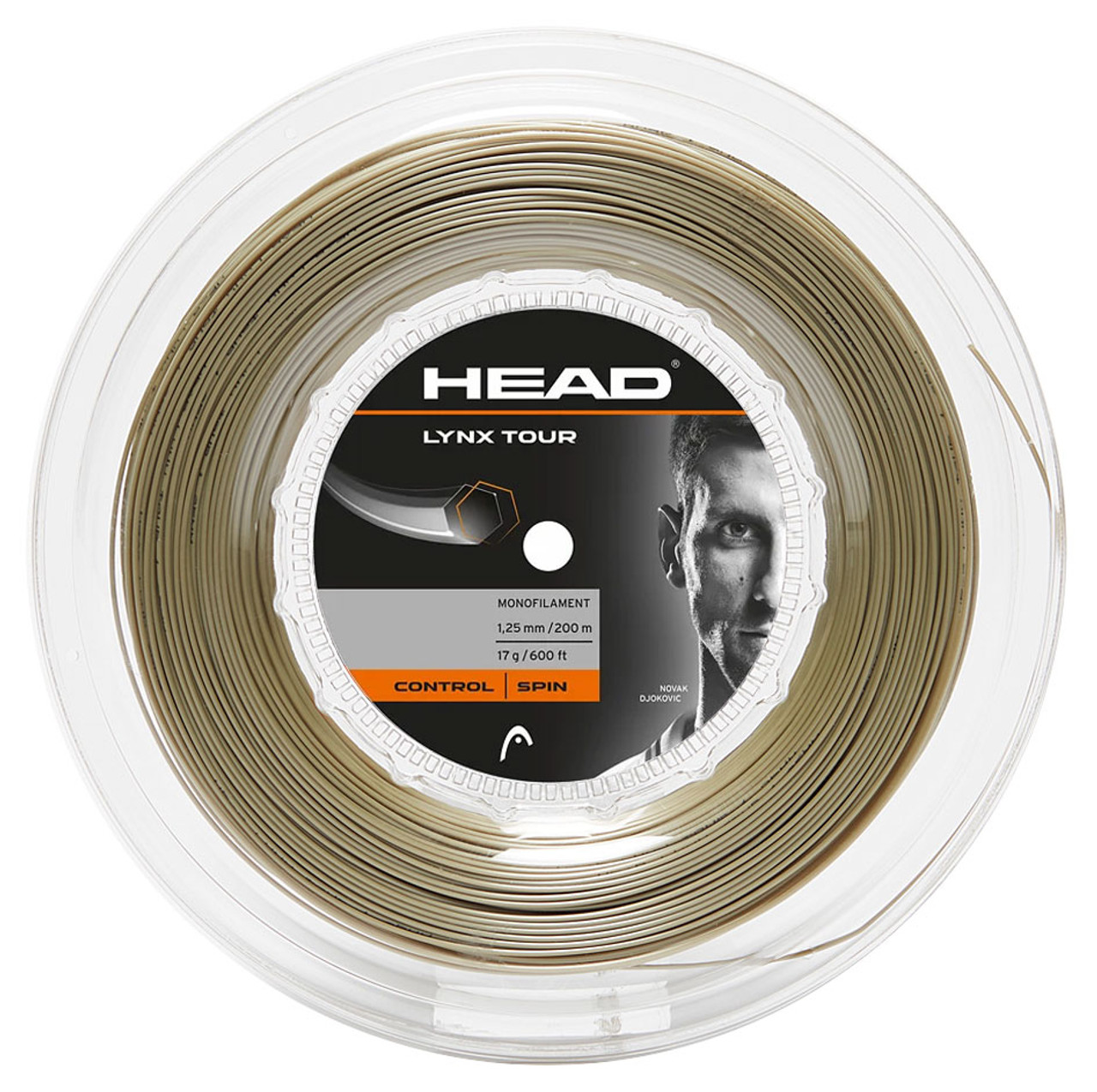 Head Lynx Tour 17 1.25mm 200M Reel - Racquet Depot UK