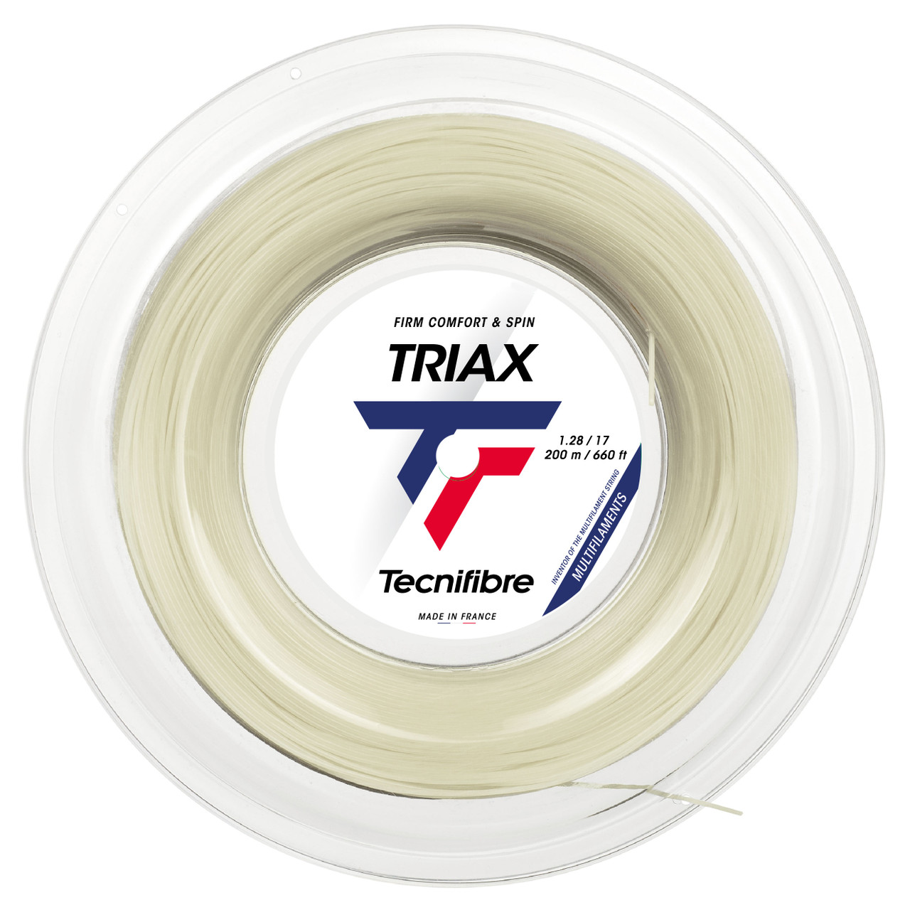 Tecnifibre Triax 17 1.28mm 200M Reel - Racquet Depot UK