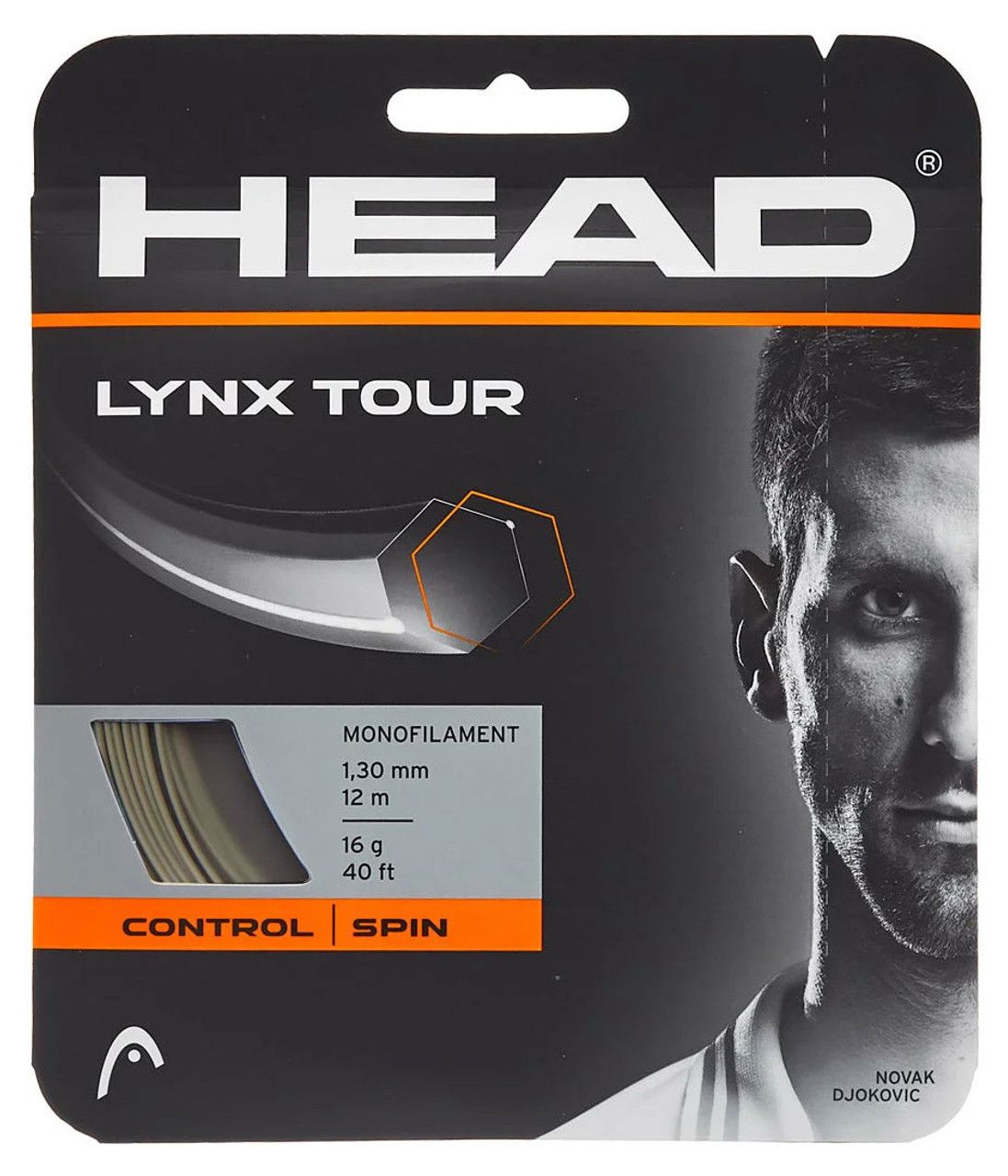 HEAD - HEAD LYNX tour 130 200mロール HEAD Lynx Tour 16 1.30mm Set - W & D Strings