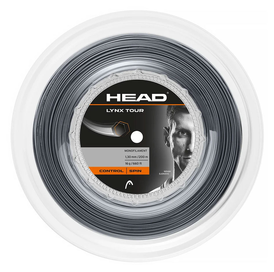 HEAD - HEAD LYNX tour 130 200mロール HEAD Lynx Tour 16 1.30mm 200M Reel - W & D Strings