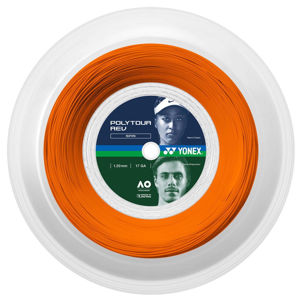 Yonex Poly Tour Rev 17 1.20mm 200M Reel - W & D Strings