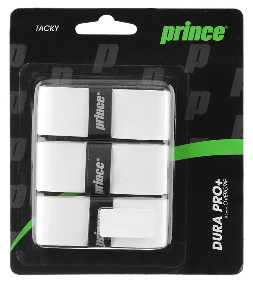 Prince Overgrip DURAPRO+ Per Racchette Da Tennis, Confezione Da 3, Colore Giallo - 4
