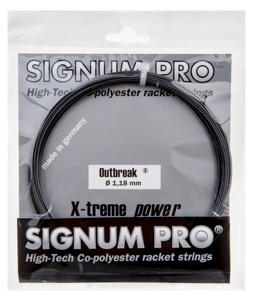 Signum Pro Outbreak 18 1.18mm Set - Racquet Depot UK