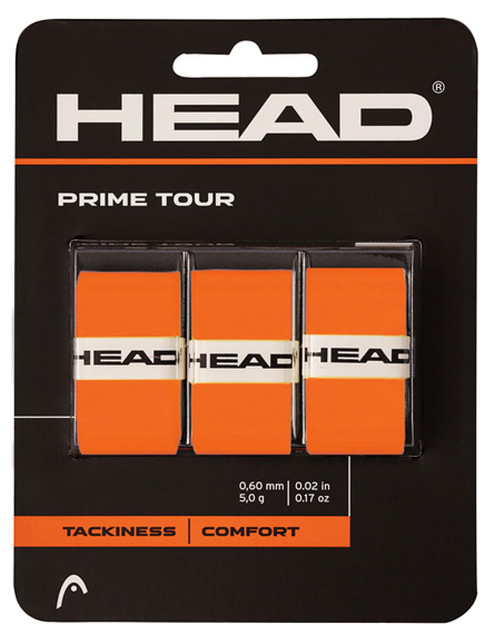 Head Prime Tour Overgrip 3 Pack - W & D Strings