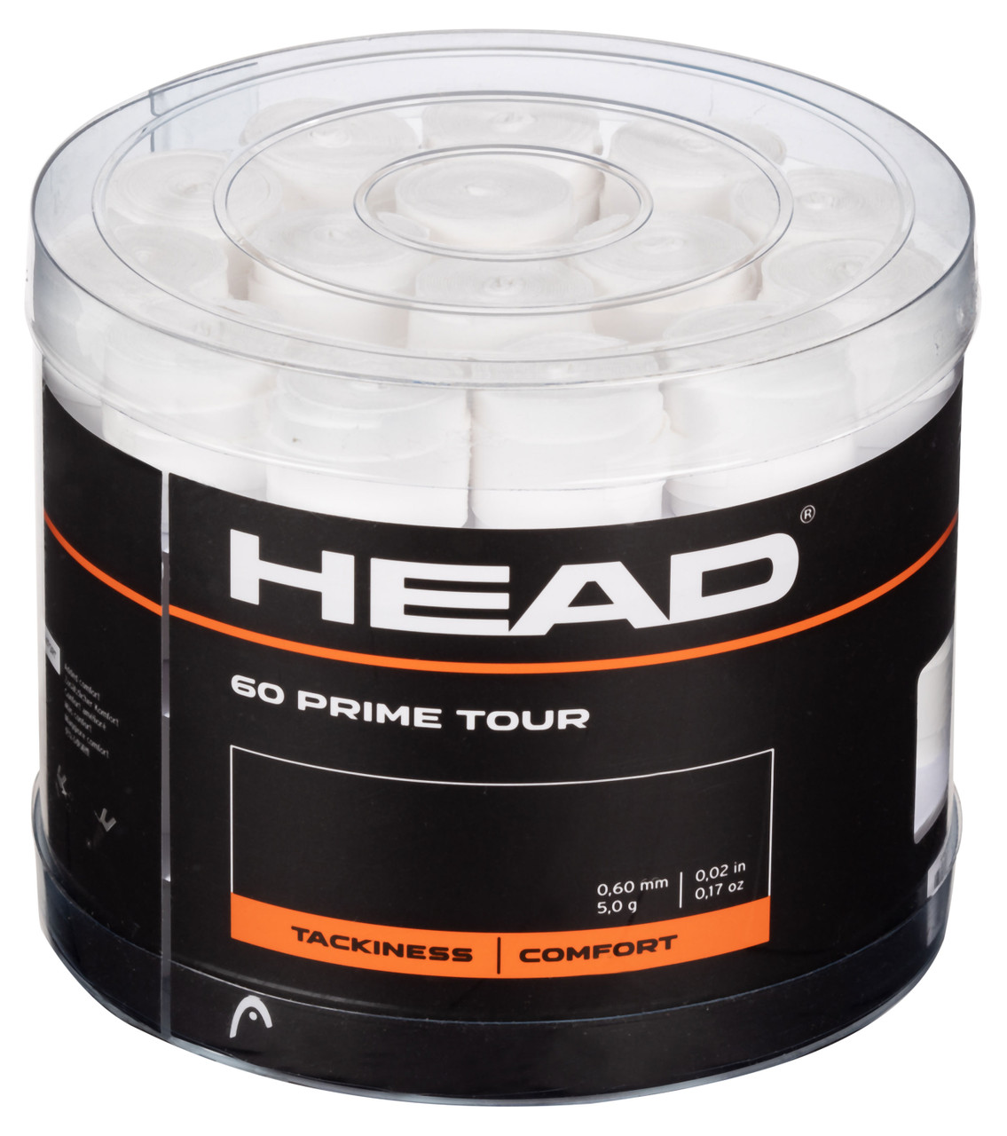 Head Prime Tour Overgrip 60 Pack - W & D Strings