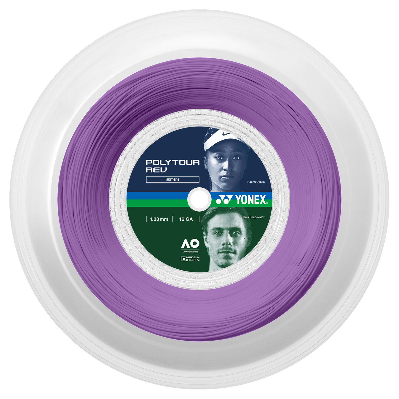 Yonex Poly Tour Rev 16 1.30mm 200M Reel - W & D Strings