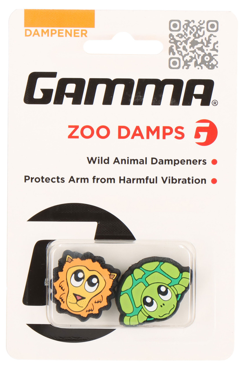 Lot De 2 Amortisseurs De Vibrations Gamma Zoo - Pour Raquette De Tennis, Design Animaux - 10