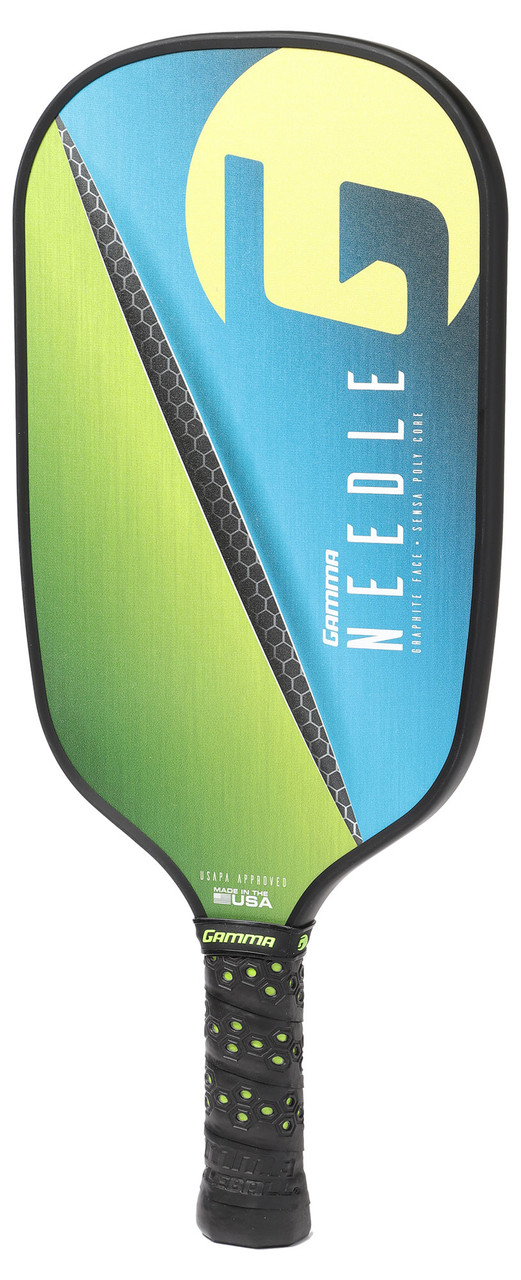 GAMMA Needle Pickleball Paddle - W & D Strings