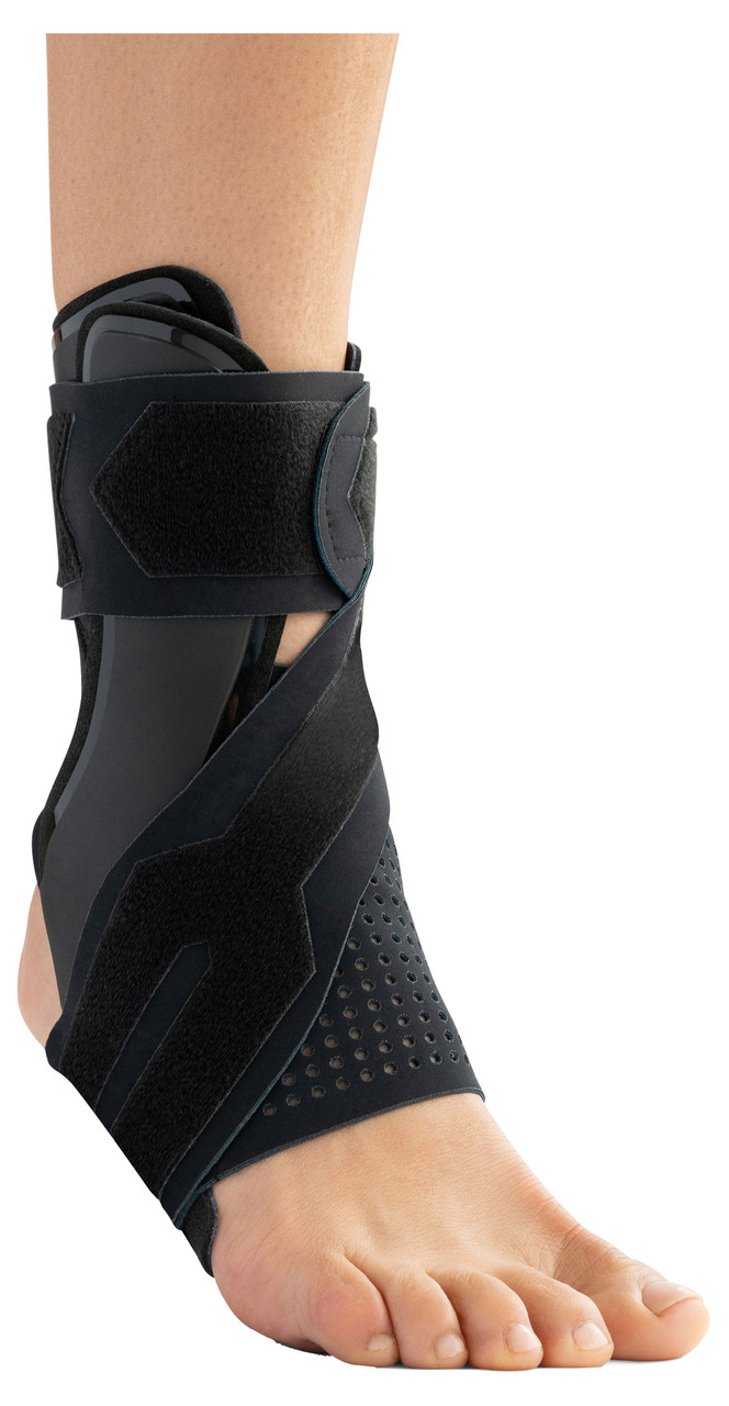 Bodyprox Ankle Support Brace - Breathable Neoprene Sleeve - Adjustable Wrap