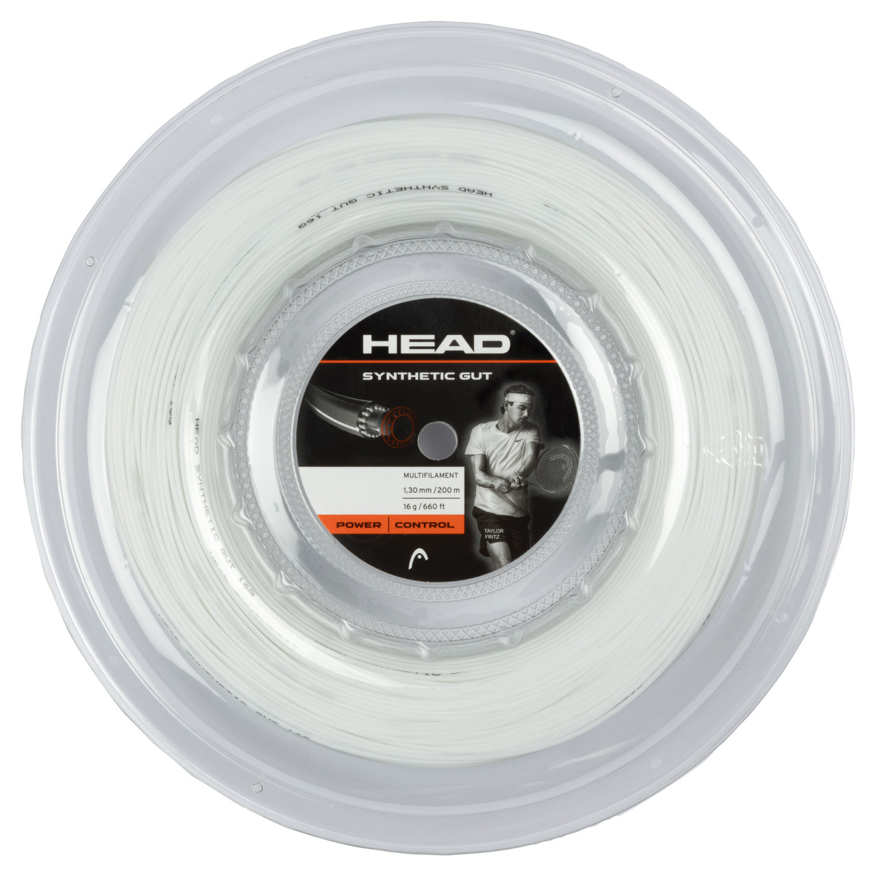 HEAD Synthetic Gut 16 1.30mm 200M Reel - Apollo Leisure