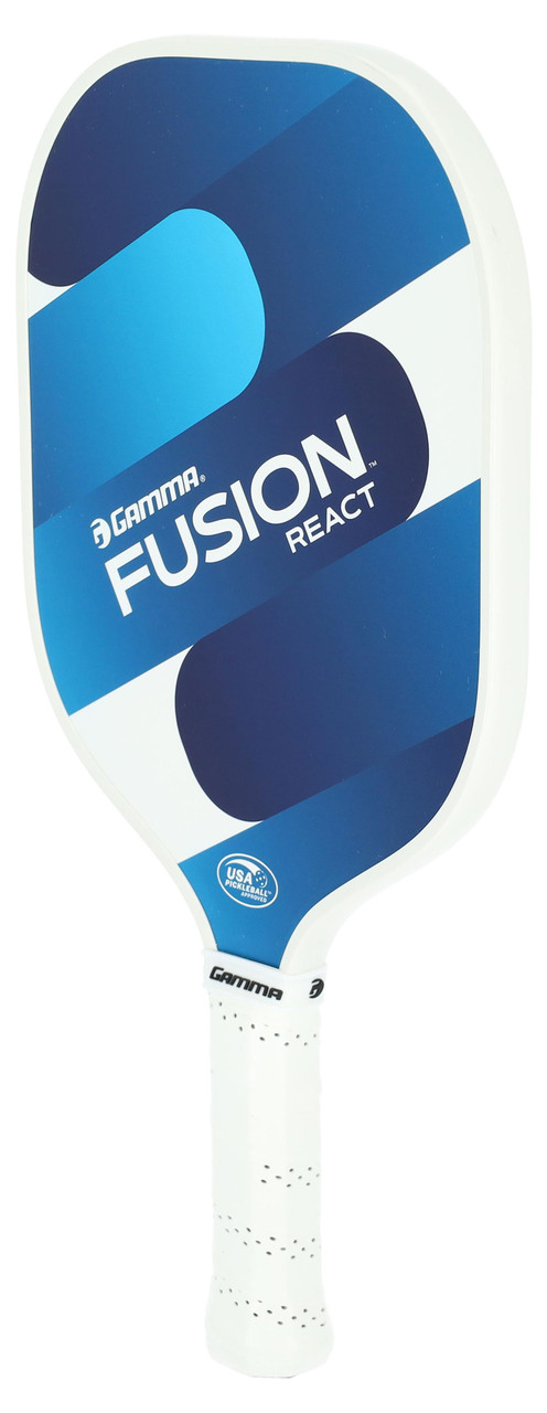 GAMMA Fusion React Pickleball Paddle - W & D Strings