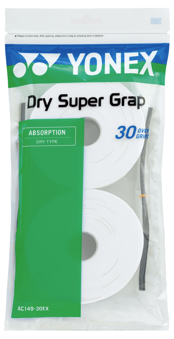 Yonex Dry Super Grap Overgrip 30 Pack - Racquet Depot UK
