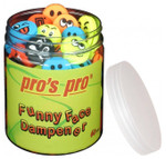 Pro's Pro Funny Face String Dampener Jar of 60 Pro's Pro Funny Face String Dampener Jar of 60