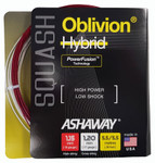 Ashaway Oblivion 1.15-1.20mm Squash Hybrid Set Ashaway Oblivion 1.15-1.20mm Squash Hybrid Set