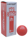 Dunlop Fun Mini Red Squash Balls 3 Pack Dunlop Fun Mini Red Squash Balls 3 Pack