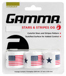 GAMMA Stars & Stripes Overgrip 3 Pack GAMMA Stars & Stripes Overgrip 3 Pack