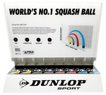 Dunlop Squash Ball Display