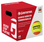GAMMA Quick Kids 60 Stage 2 Orange Junior Tennis Balls 48 Box GAMMA Quick Kids 60 Stage 2 Orange Junior Tennis Balls 48 Box