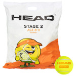 HEAD Stage 2 Orange Junior Tennis Balls 72 Pack HEAD Stage 2 Orange Junior Tennis Balls 72 Pack