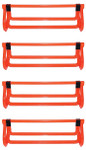 OnCourt OffCourt Adjustable Hurdles 4 Pack OnCourt OffCourt Adjustable Hurdles 4 Pack