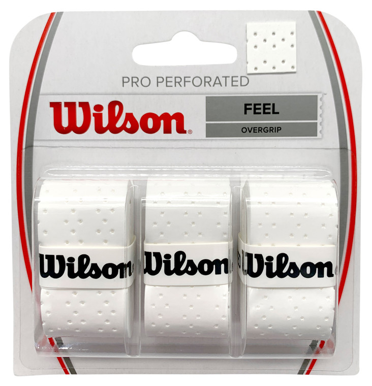 Wilson Pro Perforated Overgrip 3 Pack