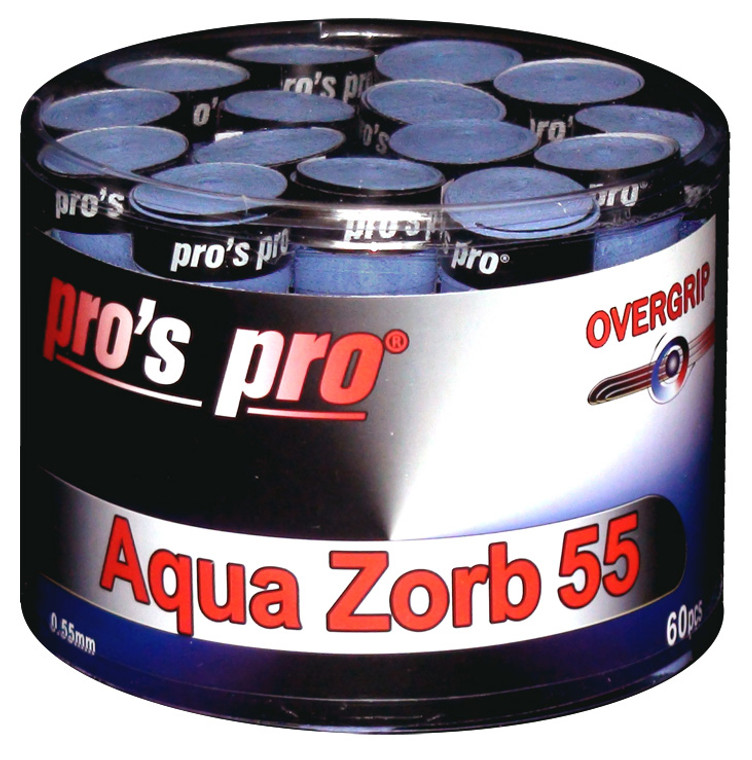 Pro's Pro Aqua Zorb 55 Overgrip 60 Pack