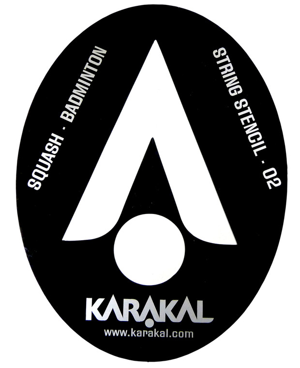Karakal Squash Badminton Stencil