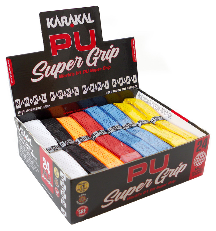 Karakal PU Air Universal Replacement Grip 24 Pack