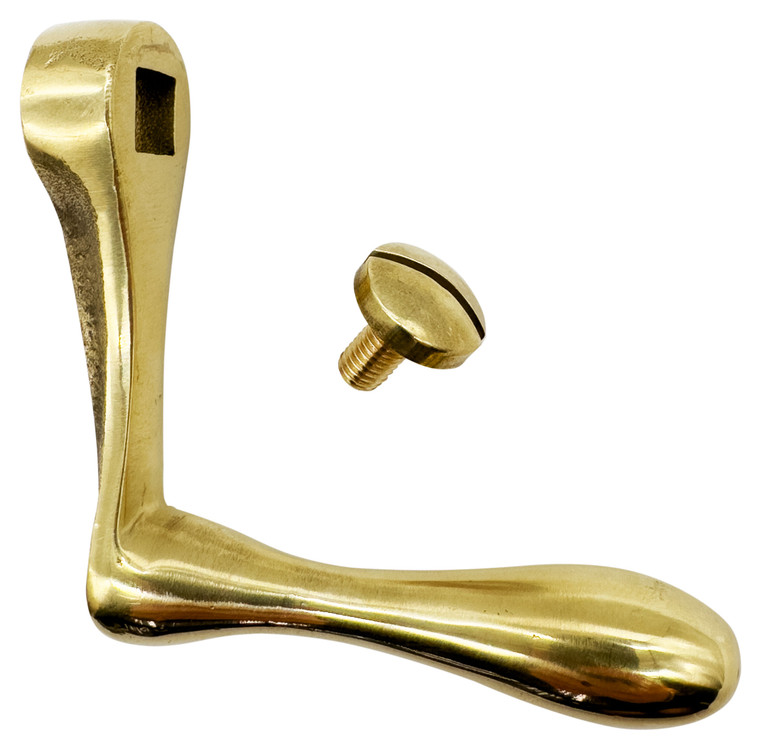 Spare Brass Winder Handle and Screw