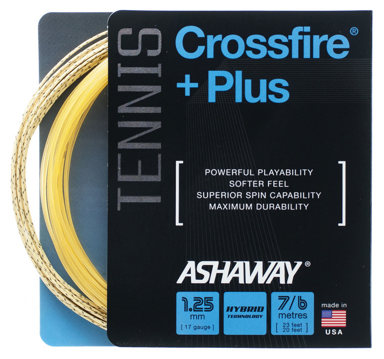 Ashaway Crossfire Plus 17 1.25mm Hybrid Set