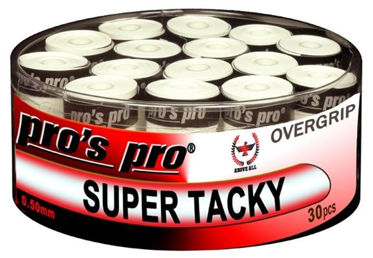 Pro's Pro Super Tacky Overgrip 30 Pack