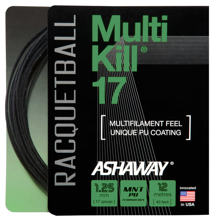 Ashaway MultiKill 17 1.25mm Racquetball Set