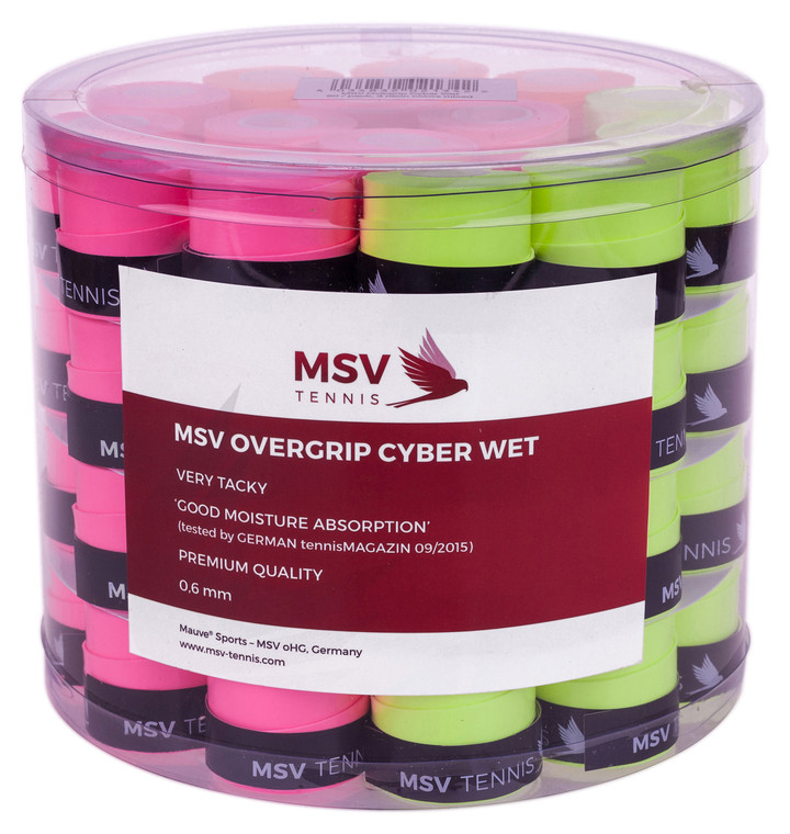 MSV Cyber Wet Overgrip 60 Pack