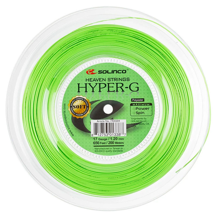 Solinco Hyper-G Soft 17 1.20mm 200M Reel