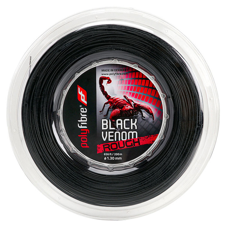 Polyfibre Black Venom Rough 16 1.30mm 200M Reel