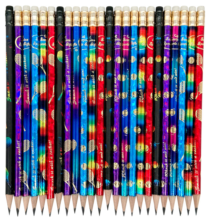 Tennis Themed Pencil 24 Pack