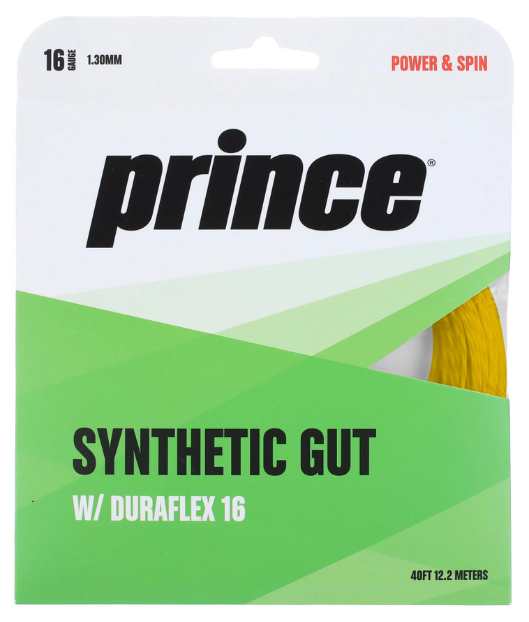 Prince Synthetic Gut Duraflex 16 1.30mm Set