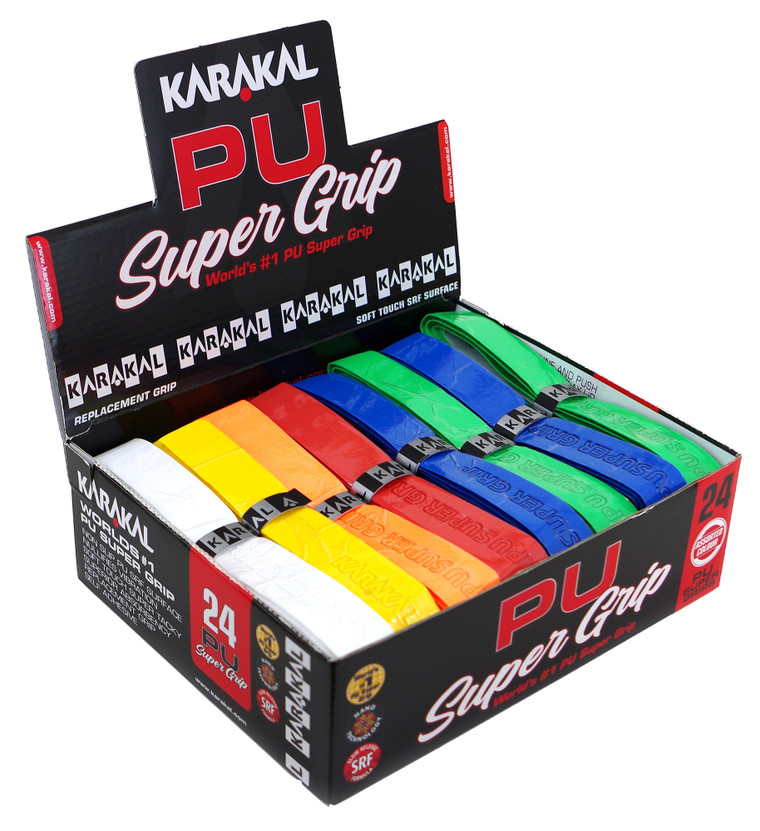 Karakal PU Super Grip Universal Replacement Grip 24 Pack