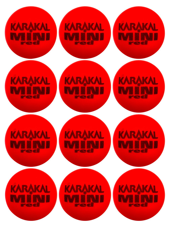 Karakal Mini Foam Tennis Balls Dozen