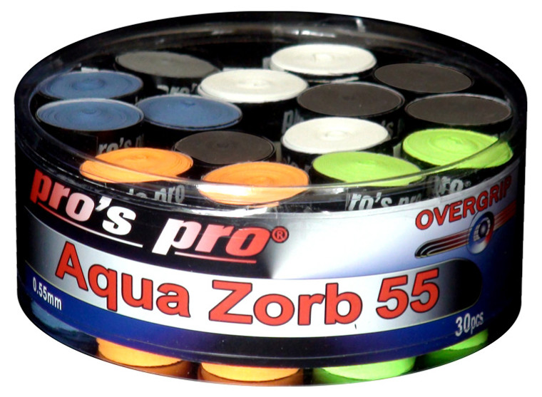 Pro's Pro Aqua Zorb 55 Overgrip 30 Pack
