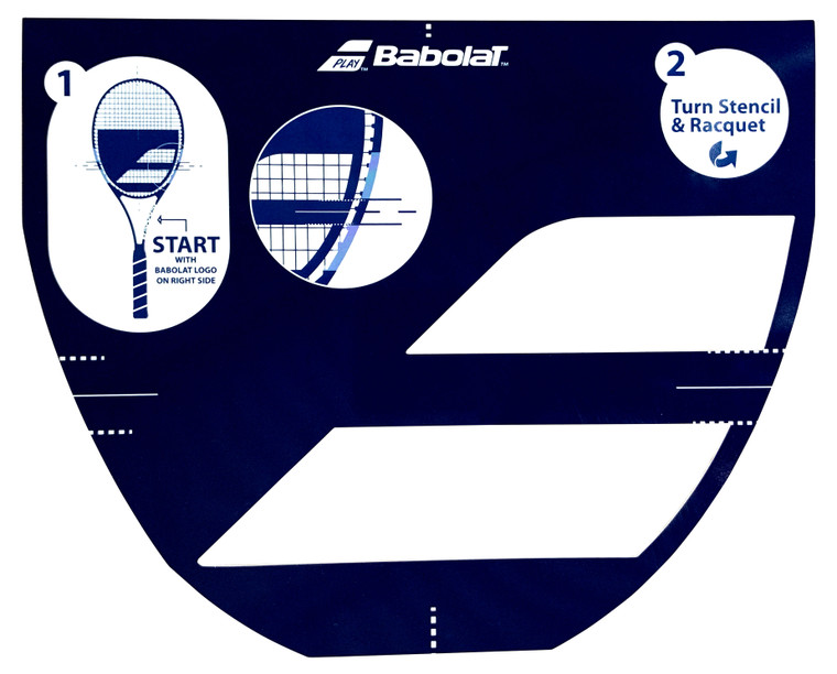 Babolat Tennis Stencil